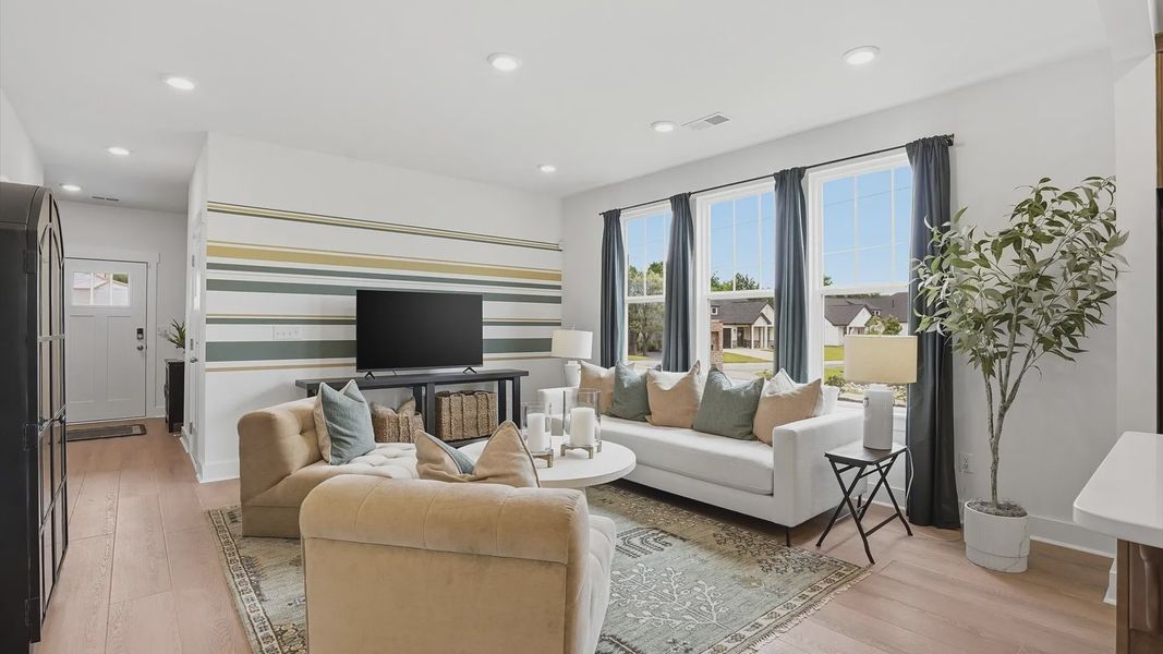 Furnished interior view inside a new home in Anna's Pointe, Simpsonville (Image 8).