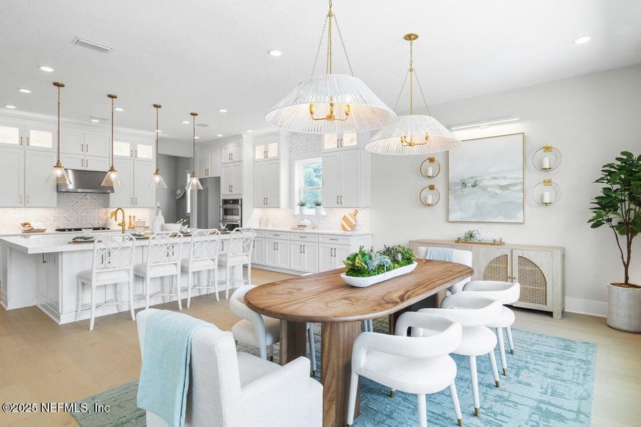 Furnished interior view inside a new home in , St. Johns (Image 5).