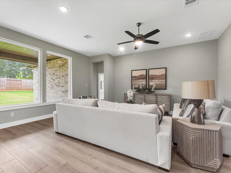 Furnished interior view inside a new home in Clopton Farms, Montgomery (Image 22). Furnished interior view inside a new home in Clopton Farms, Montgomery (Image 22).