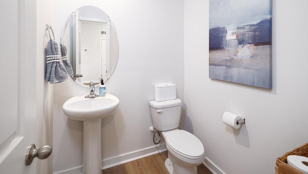 Furnished interior view inside a new home in Brandon Creek, Gastonia (Image 29).