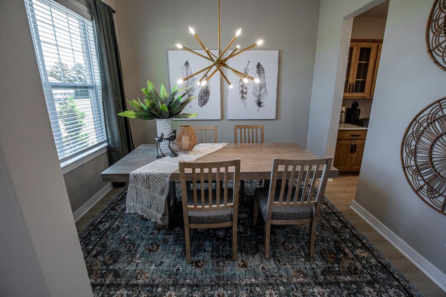Representative furnished interior of a home built from the Willow by Grant & Co in Manor at Hall Creek, Arlington (Image 103).