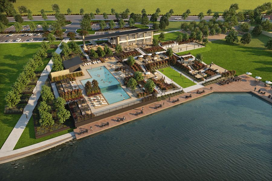 Amenity Center Rendering Amenity Center Rendering