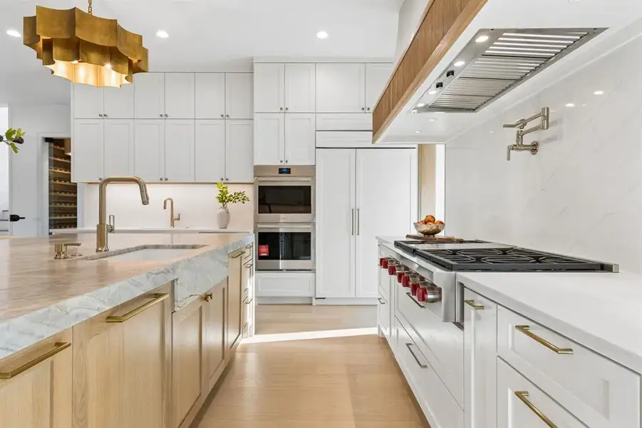 Furnished interior view inside a new home in , Dallas (Image 11).