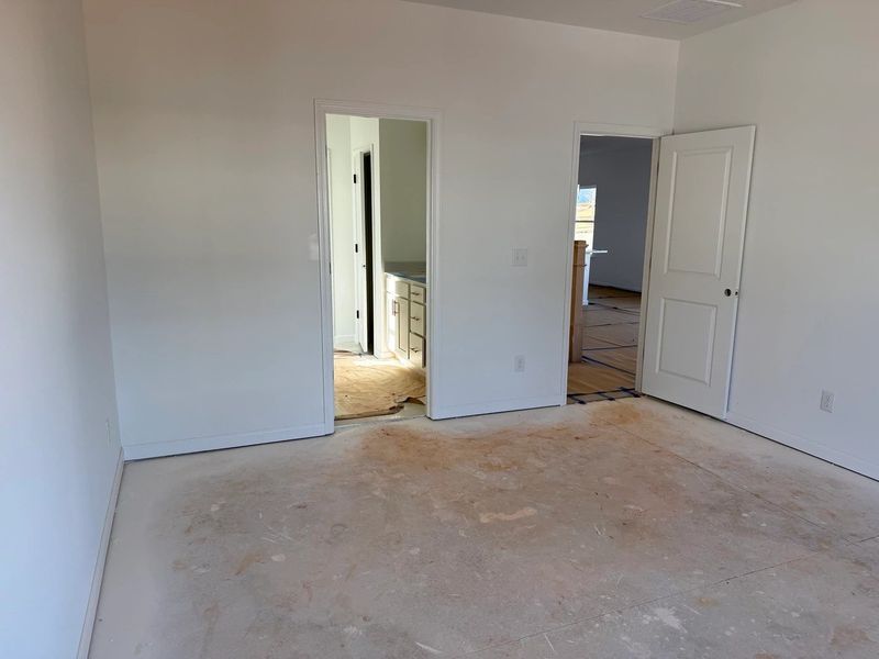 Primary Bed featuring the AW Collection® Serene - A tranquil retreat in soft, neutral textures.