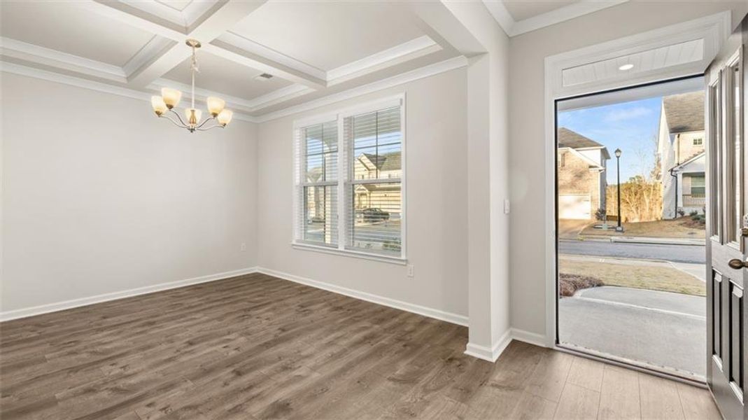 Spacious, unfurnished interior of a new home in Water Oak Estates, Lawrenceville (Image 29).