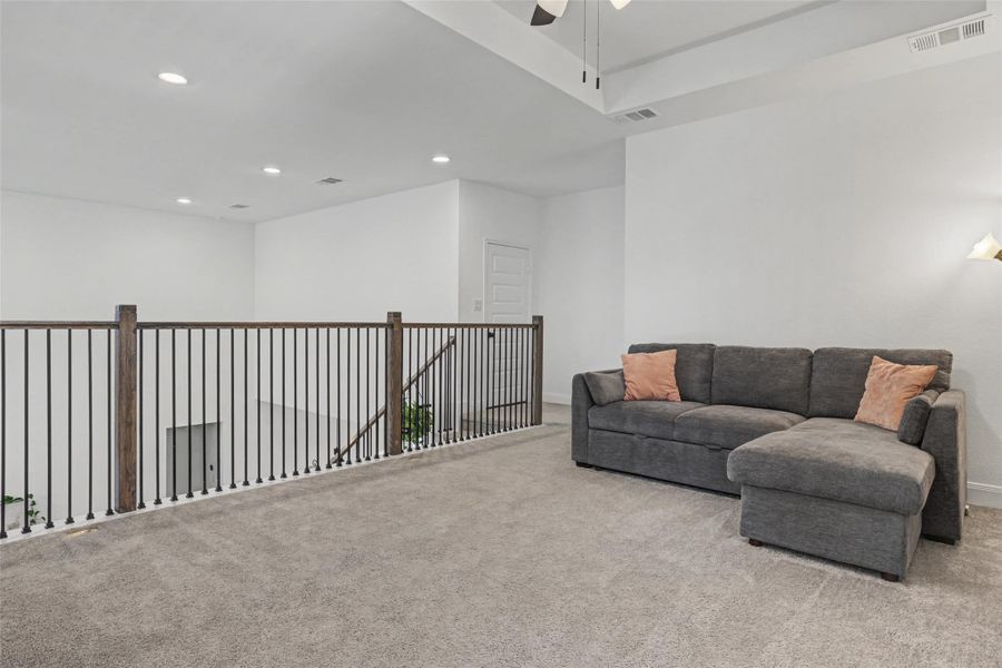 This is a large loft area