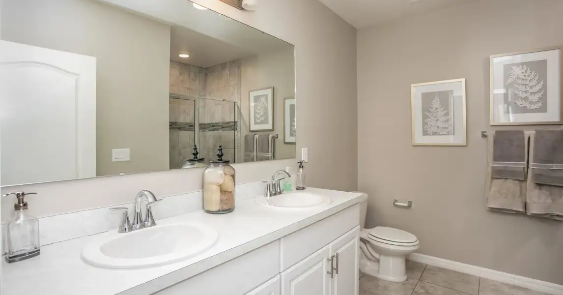 Representative furnished interior of a home built from the Mesquite by Maronda Homes in Coastal Communities, Edgewater (Image 17).