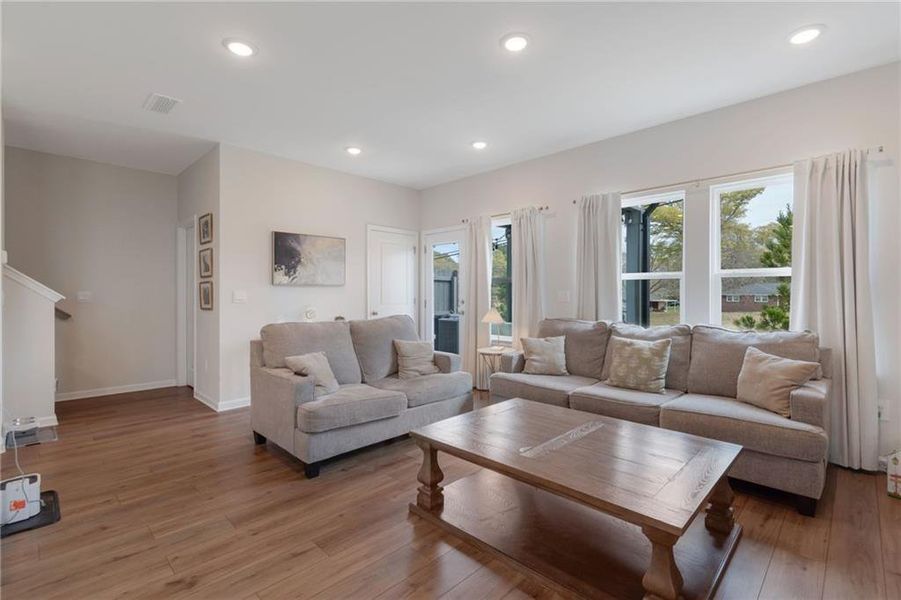 Furnished interior view inside a new home in , Snellville (Image 7).