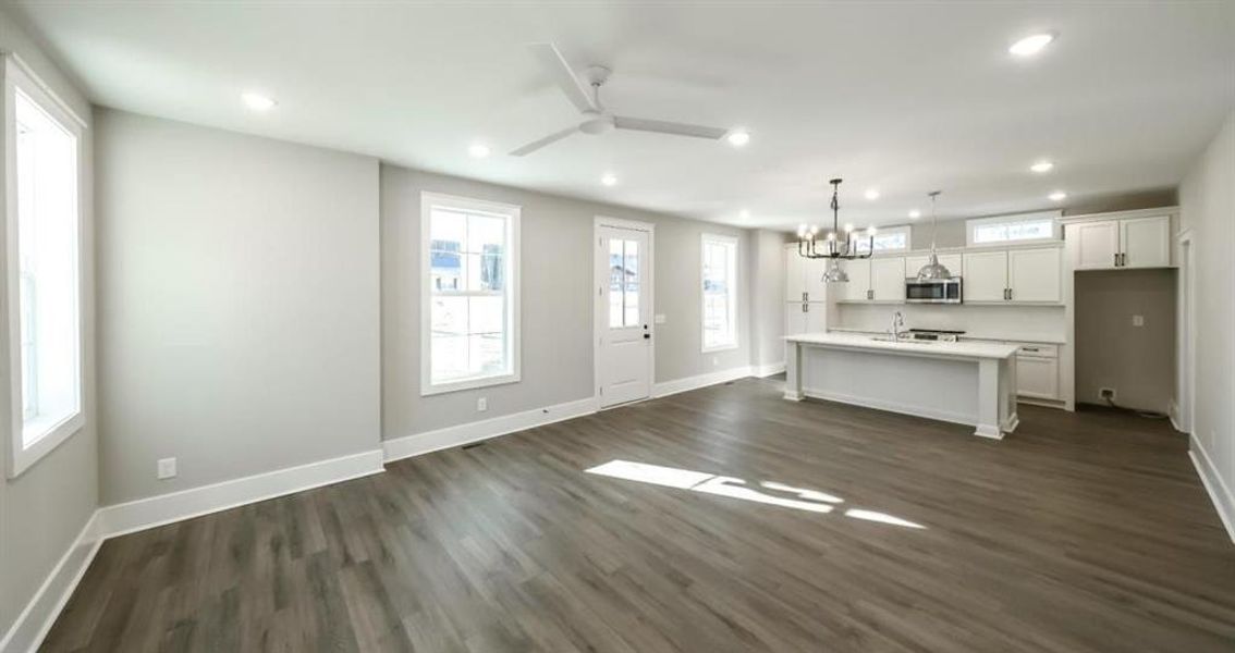 Spacious, unfurnished interior of a new home in , Bowdon (Image 21).