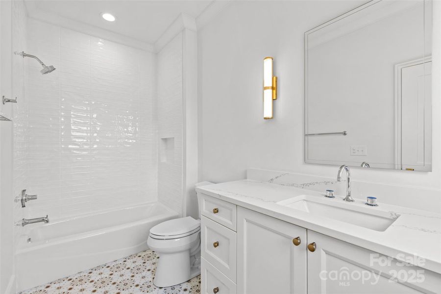 Furnished interior view inside a new home in Stratford Chase, Charlotte (Image 17).