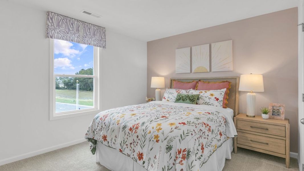 Representative furnished interior of a home built from the Jordan by D.R. Horton in Eagle Creek, Fuquay Varina (Image 31). Representative furnished interior of a home built from the Jordan by D.R. Horton in Eagle Creek, Fuquay Varina (Image 31).