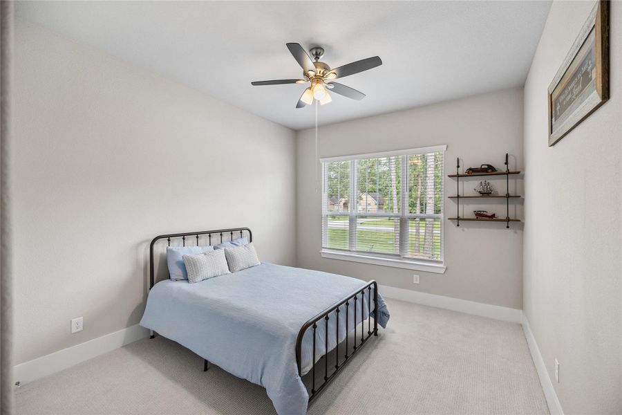 Furnished interior view inside a new home in Ridgelake Shores, Montgomery (Image 12).