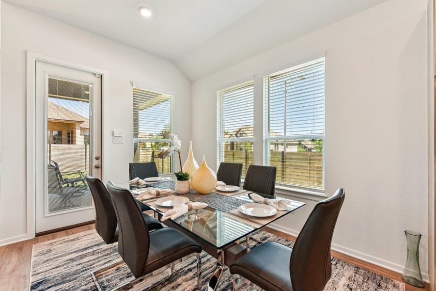 Furnished interior view inside a new home in Highland Village, Georgetown (Image 16).