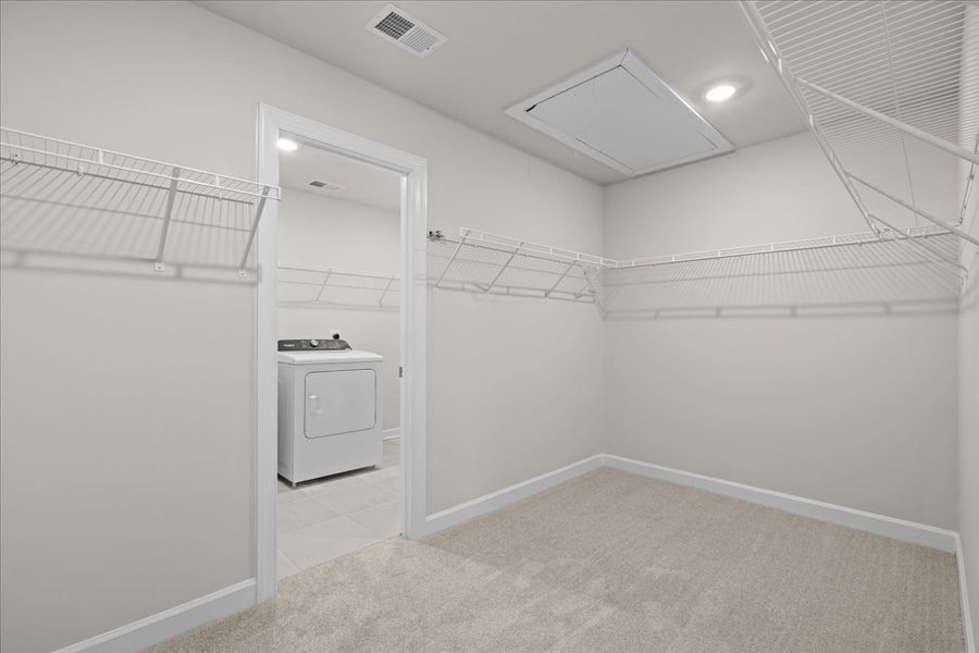 Spacious, unfurnished interior of a new home in The Farm at Wells Creek - Signature Collection, Gray Court (Image 25). Spacious, unfurnished interior of a new home in The Farm at Wells Creek - Signature Collection, Gray Court (Image 25).