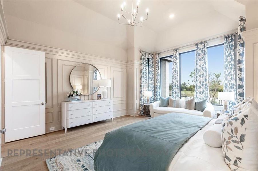 Furnished interior view inside a new home in Pecan Square, Northlake (Image 5).