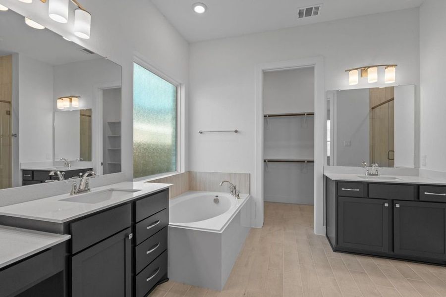 Furnished interior view inside a new home in Attwater, Waller (Image 7).