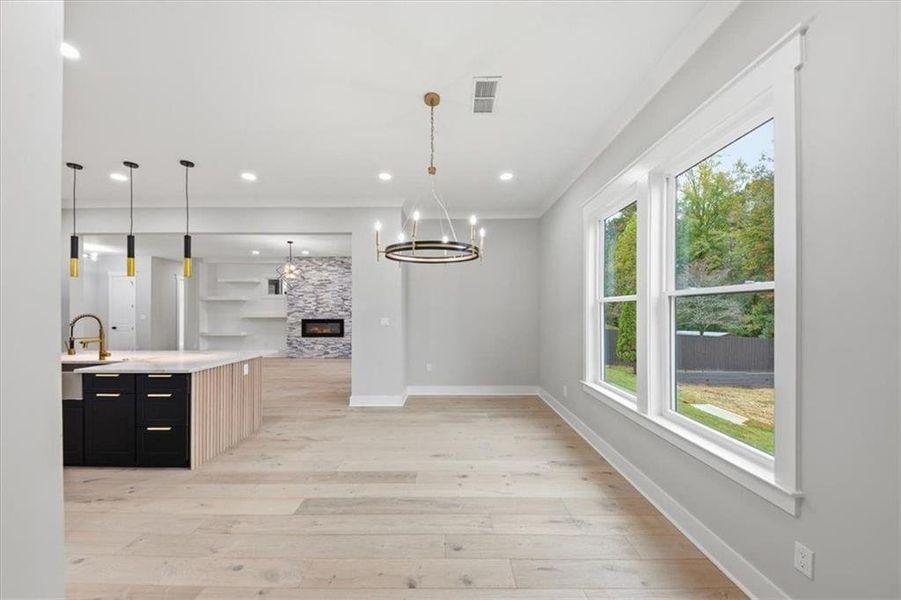 Spacious, unfurnished interior of a new home in , Acworth (Image 45).