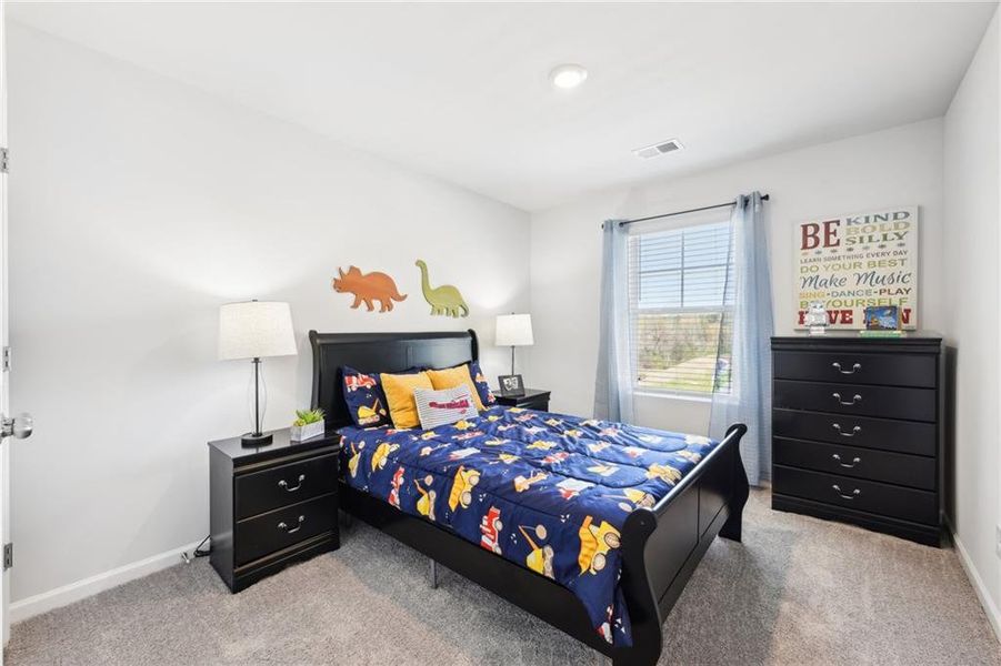 Furnished interior view inside a new home in The Hills at Cedar Creek, Winder (Image 27).