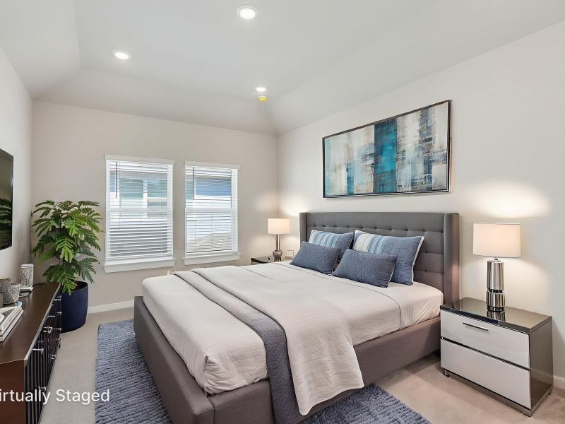 Furnished interior view inside a new home in Kemah Crossing - City Series, Kemah (Image 12). Furnished interior view inside a new home in Kemah Crossing - City Series, Kemah (Image 12).