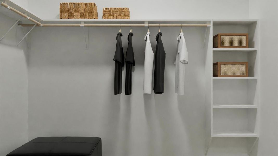 Furnished interior view inside a new home in Sunterra, Katy (Image 6).
