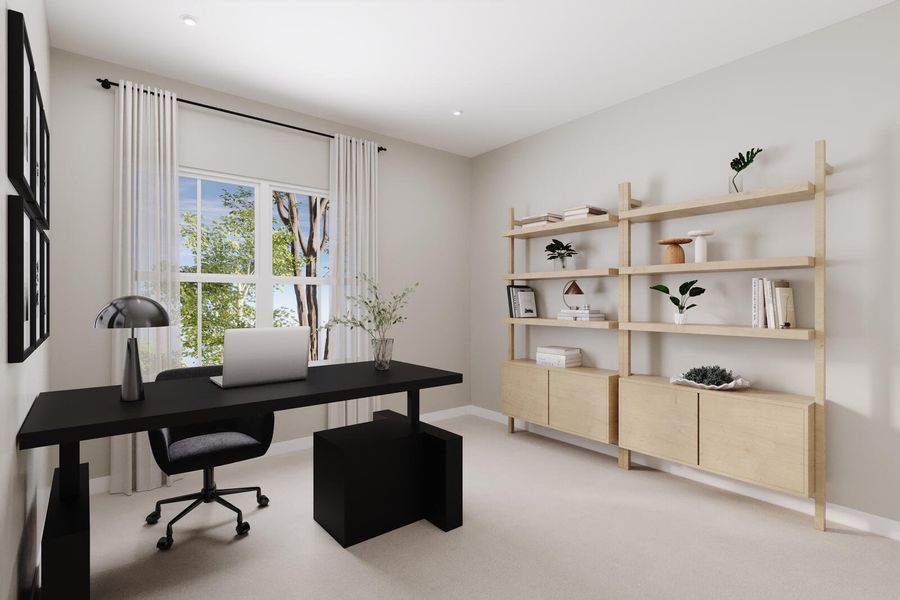 Furnished interior view inside a new home in Cainhoy Preserve, Huger (Image 3).