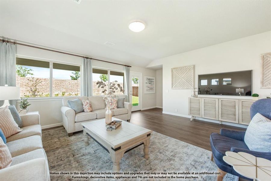 Furnished interior view inside a new home in Star Ranch, Godley (Image 17).