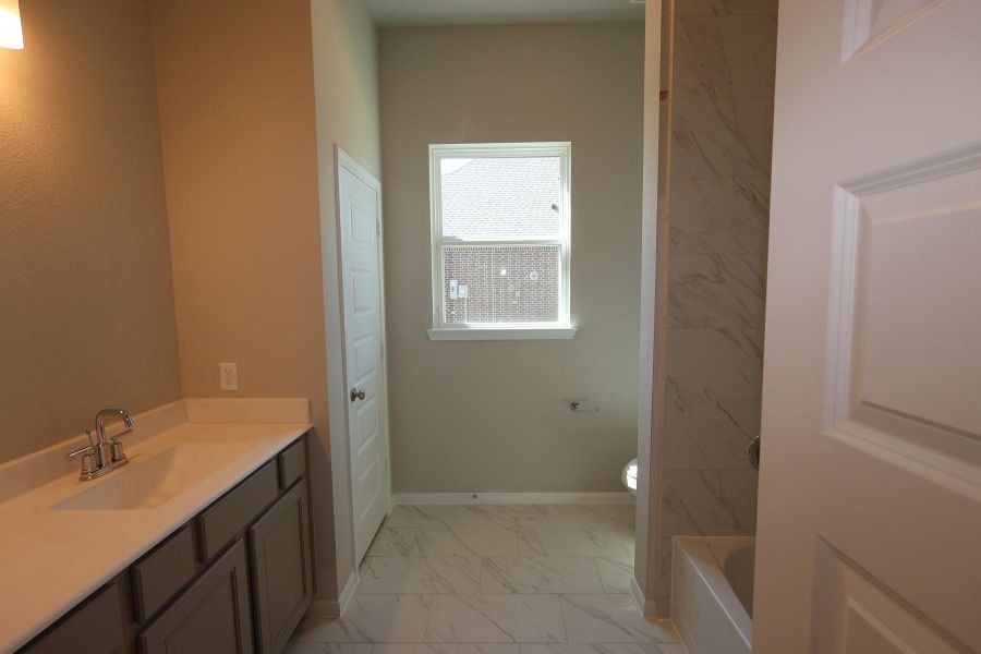 Hall bath