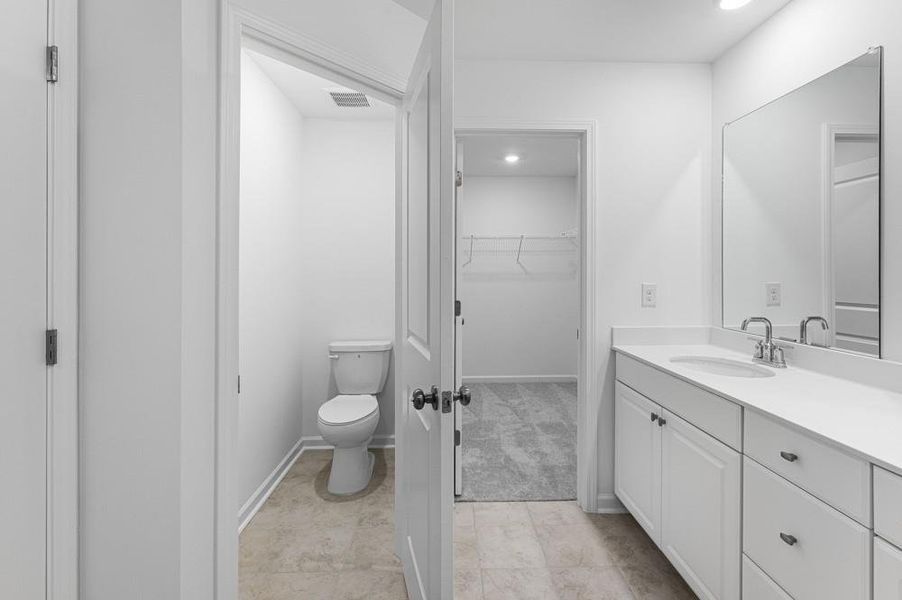 Furnished interior view inside a new home in Hampton Trace, Marietta (Image 11).