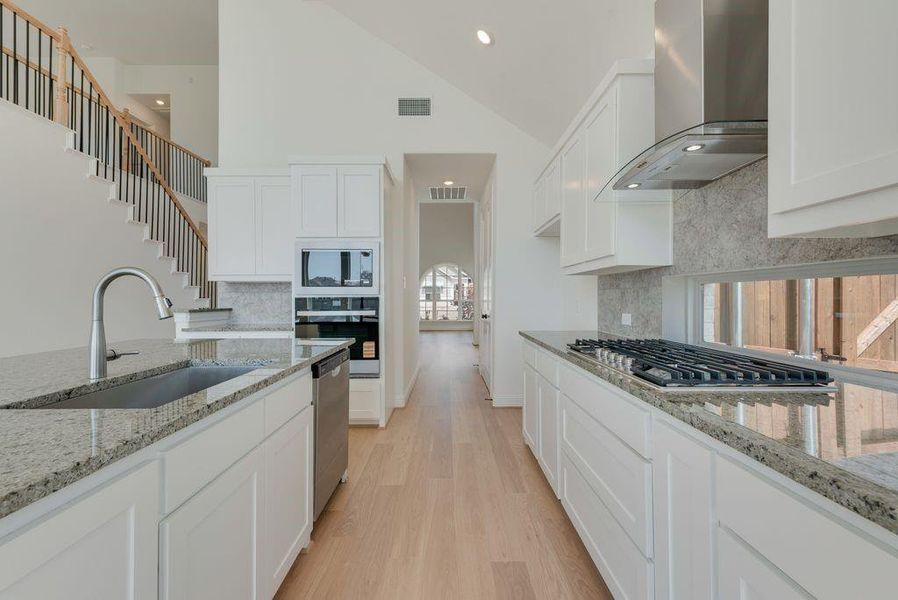 Furnished interior view inside a new home in Dominion of Pleasant Valley, Wylie (Image 5). Furnished interior view inside a new home in Dominion of Pleasant Valley, Wylie (Image 5).