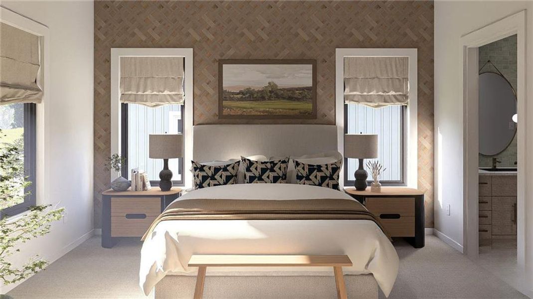 Furnished interior view inside a new home in , Albany (Image 4). Furnished interior view inside a new home in , Albany (Image 4).