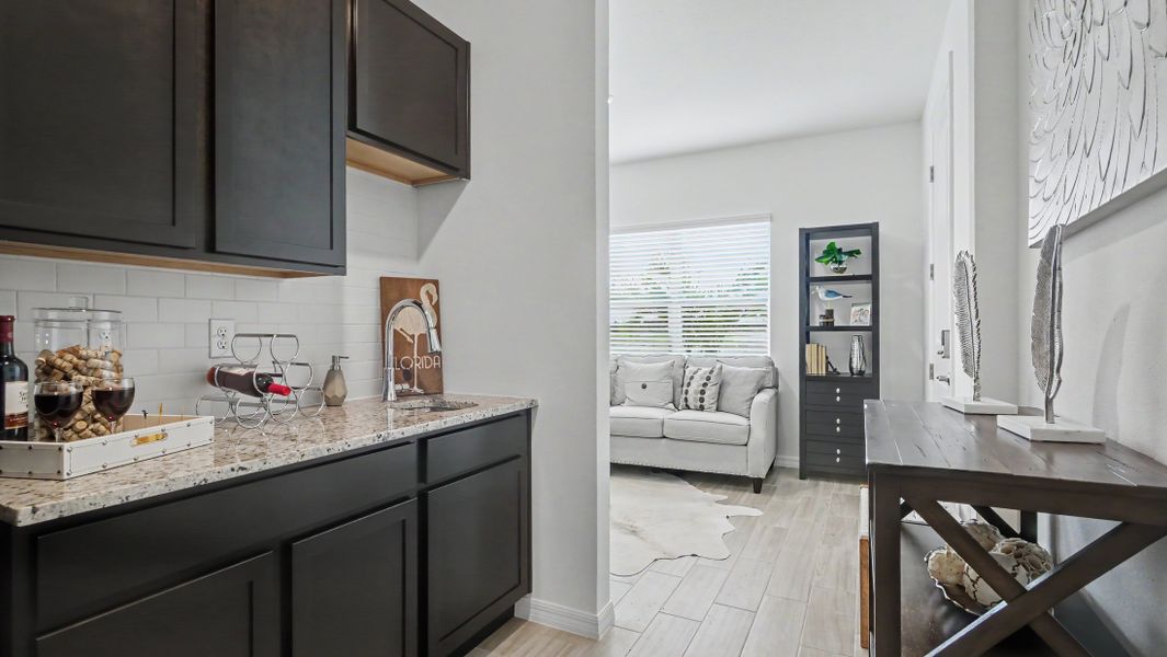 Representative furnished interior of a home built from the Sheffield by Maronda Homes in Labelle, Labelle (Image 6).