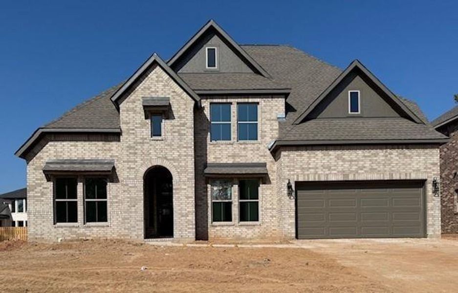 Front exterior of a new home in Colton, Todd Mission, TX, highlighting curb appeal (Image 1). Front exterior of a new home in Colton, Todd Mission, TX, highlighting curb appeal (Image 1).