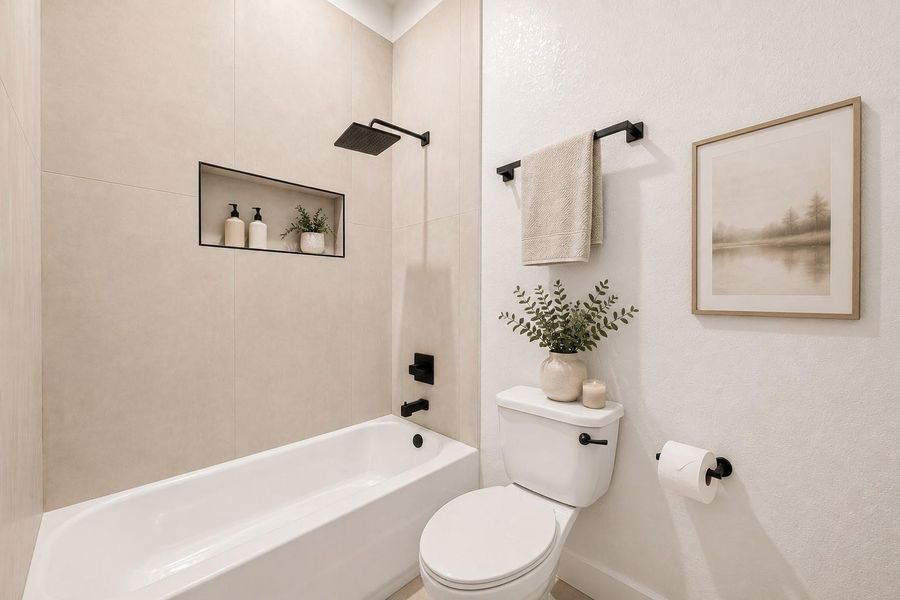 Furnished interior view inside a new home in , Houston (Image 6). Furnished interior view inside a new home in , Houston (Image 6).