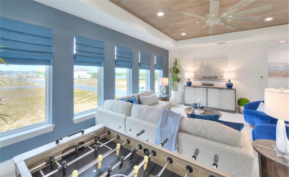 Furnished interior view inside a new home in Veranda Bay, Flagler Beach (Image 33).