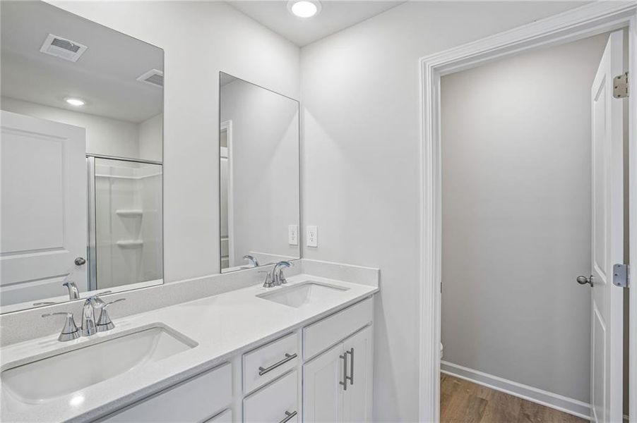 Furnished interior view inside a new home in Artisan Walk, Fairburn (Image 10).