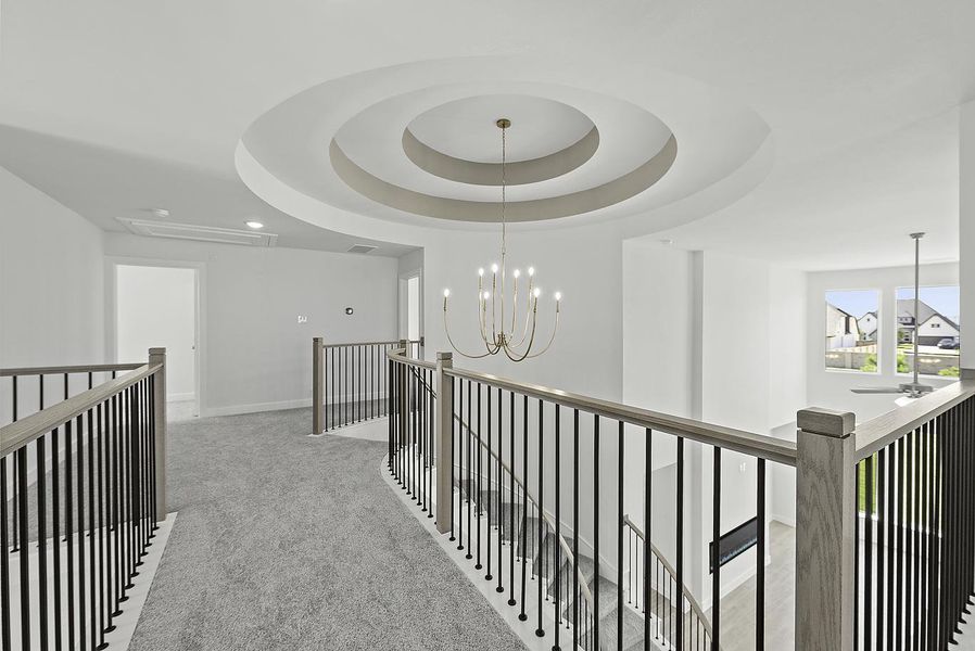 Spacious, unfurnished interior of a new home in Jordan Ranch, Katy (Image 25).
