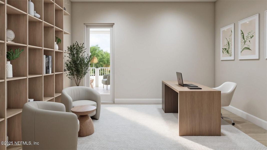 Furnished interior view inside a new home in , Fernandina Beach (Image 9). Furnished interior view inside a new home in , Fernandina Beach (Image 9).