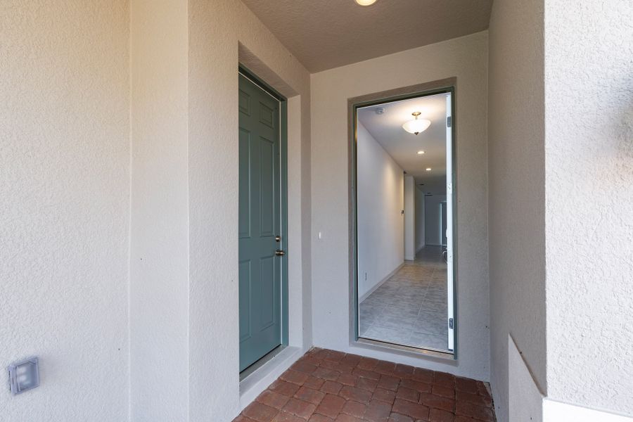 Entry with Private Entrance for Mother-In-Law Suite