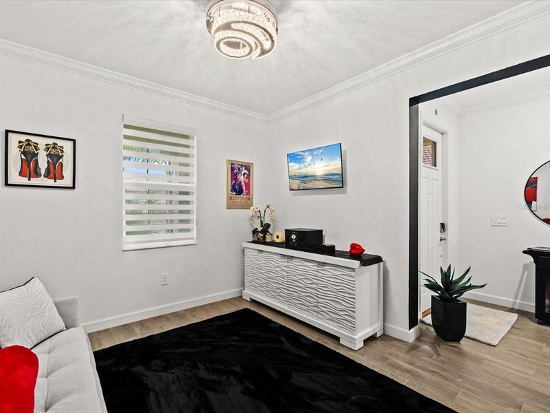 Furnished interior view inside a new home in Southshore Bay Active Adult, Wimauma (Image 16).