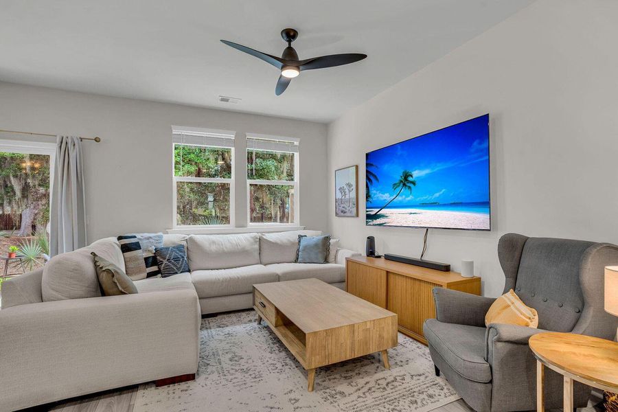 Furnished interior view inside a new home in , North Charleston (Image 13).