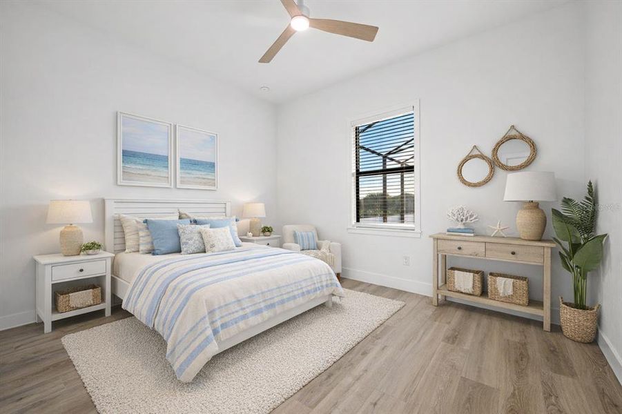 Furnished interior view inside a new home in , Port Charlotte (Image 55).