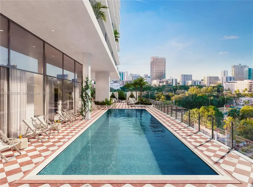 Condo located in Miami, FL showcasing its design and architecture (Image 3). Condo located in Miami, FL showcasing its design and architecture (Image 3).