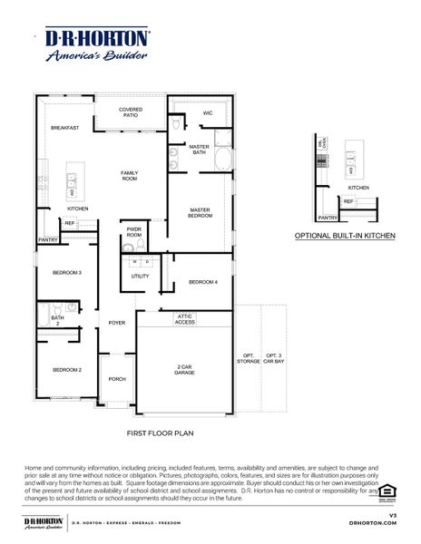 2D floor plan layout for the FANNIN by D.R. Horton in Alexander, Pearland, TX (Image 3). 2D floor plan layout for the FANNIN by D.R. Horton in Alexander, Pearland, TX (Image 3).