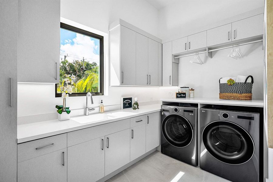 First Floor Laundry First Floor Laundry