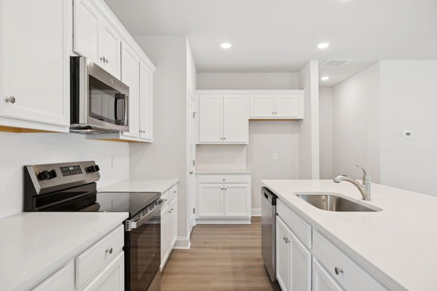 Furnished interior view inside a new home in Cedars of Cane Ridge | 55+ Community, Antioch (Image 8).