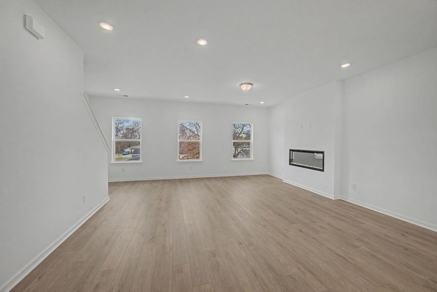 Spacious, unfurnished interior of a new home in Sweetbriar Place, Lebanon (Image 12). Spacious, unfurnished interior of a new home in Sweetbriar Place, Lebanon (Image 12).