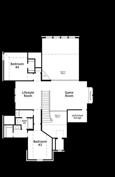 Upstairs Floor Plan