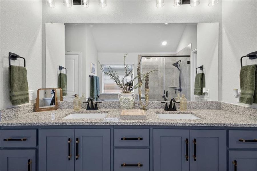Furnished interior view inside a new home in , Godley (Image 31).