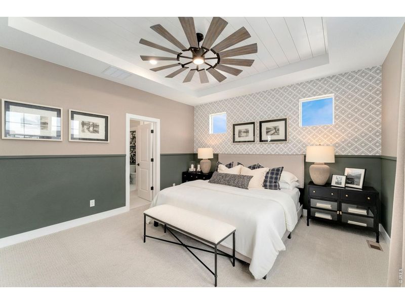 Furnished interior view inside a new home in Hidden Creek, Frederick (Image 32).