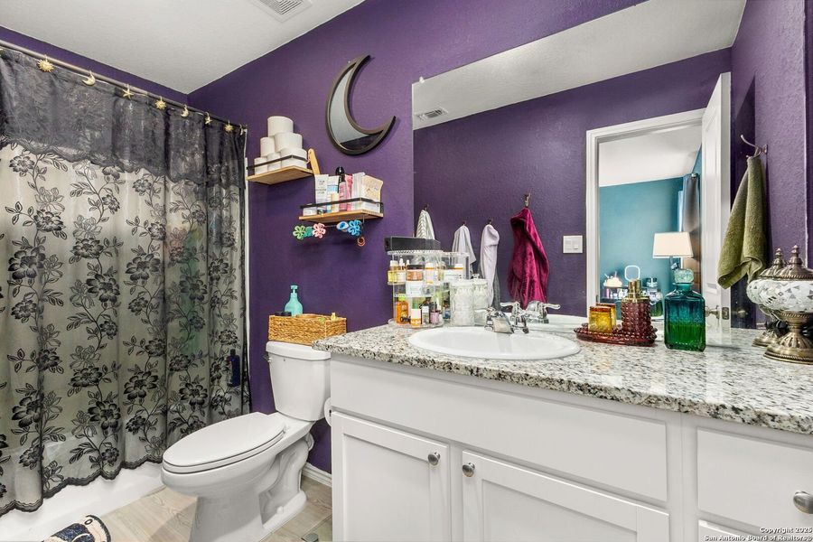 Furnished interior view inside a new home in Vista Point, San Antonio (Image 12).